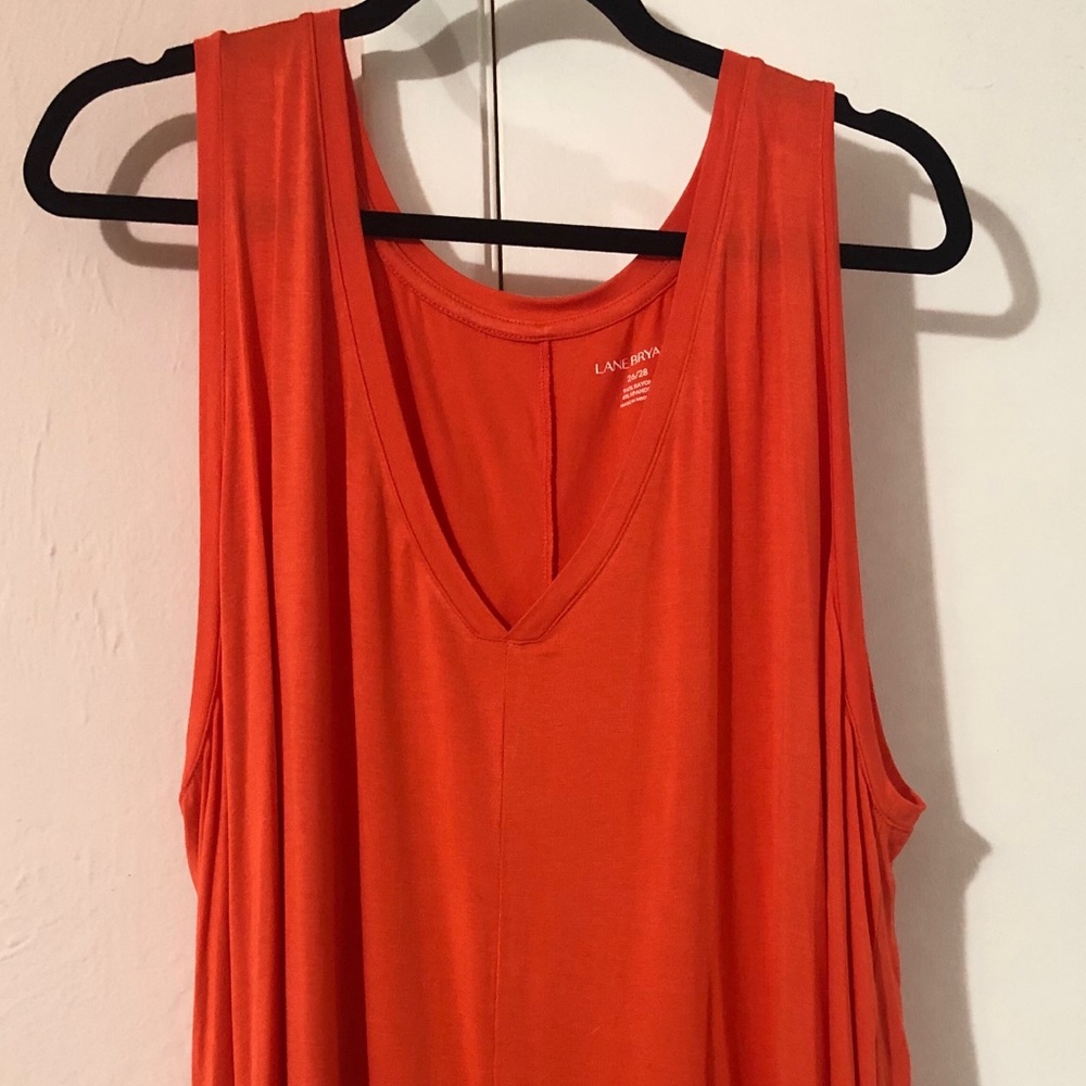 Orange Tank Top